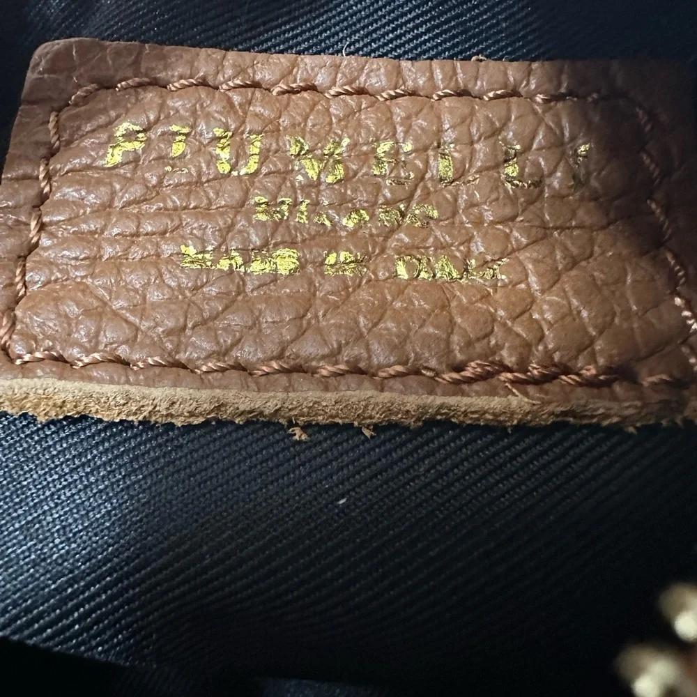 Floral Embellished Brown Wristlet - Picture 5 of 9